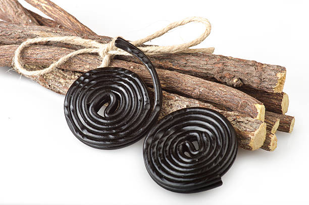 istock Licorice roots and licorice black 474988882