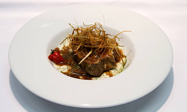 istock Delicious steak with sauce 474989370