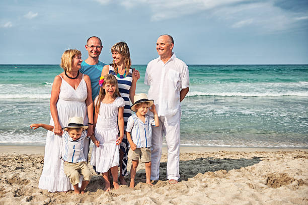 istock Vacations photo of multi generation family 474989742