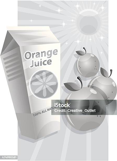 Orange Juice Stock Illustration - Download Image Now - 2010, Drink, Food