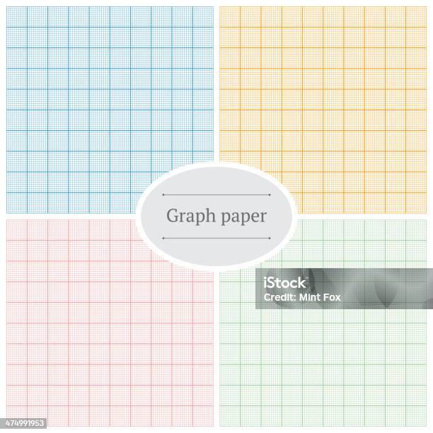 Plain Graph Patterns Graph Paper Patterns Stock Illustration - Download Image Now - Abstract ...