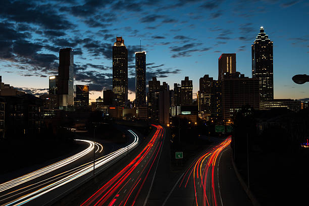 istock Sunset in Atlanta, Jackson Bridge 474997222