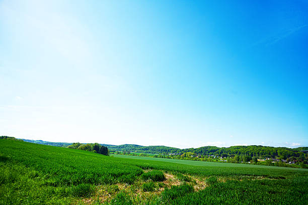 istock Spring panorama of valley Ruhr 474997550