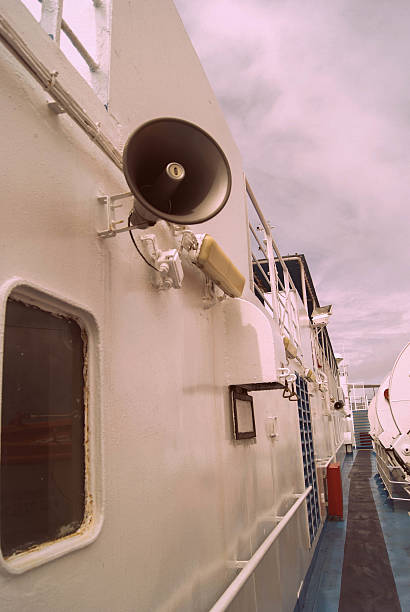 istock Vintage Boat's Loudspeaker 474998328