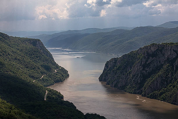 The Iron Gates is a gorge on the Danube River. The main feature and attraction of the Djerdap National Park, Serbia.