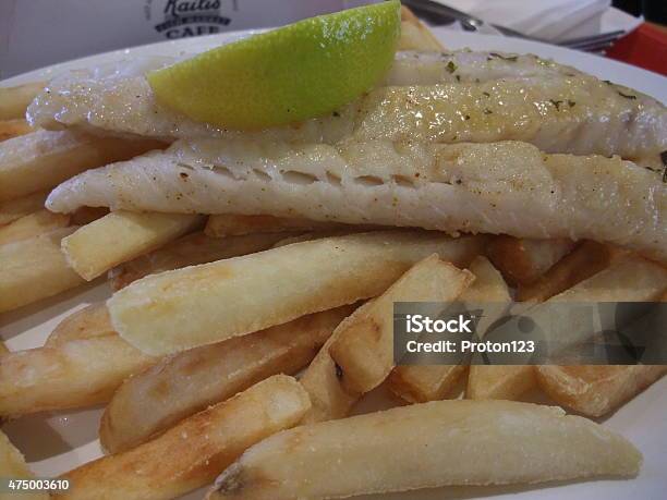 Fish And Chips Stock Photo - Download Image Now - 2015, Baked, Crunchy