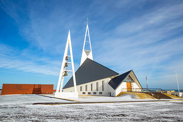 Famous church in south iceland
