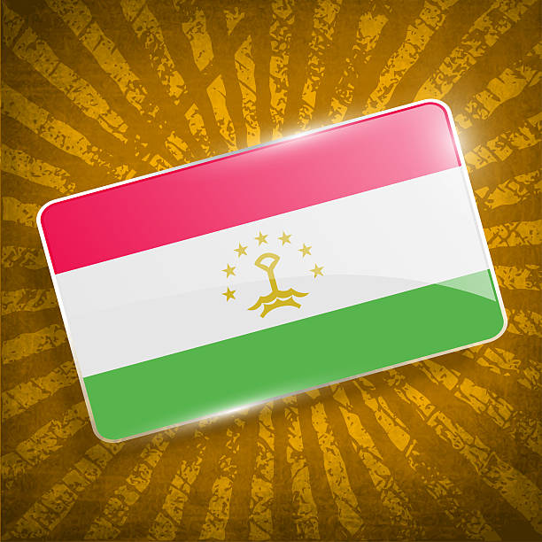 istock Flag of Tajikistan with old texture. 475005884