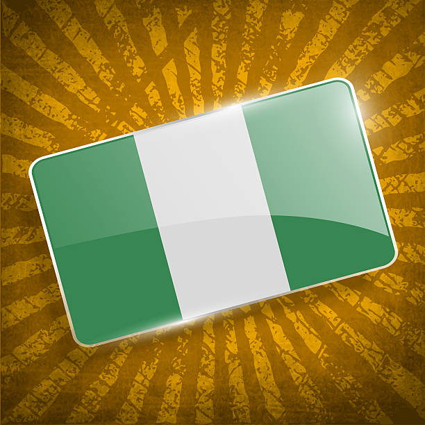 istock Flag of Nigeria with old texture. 475006486