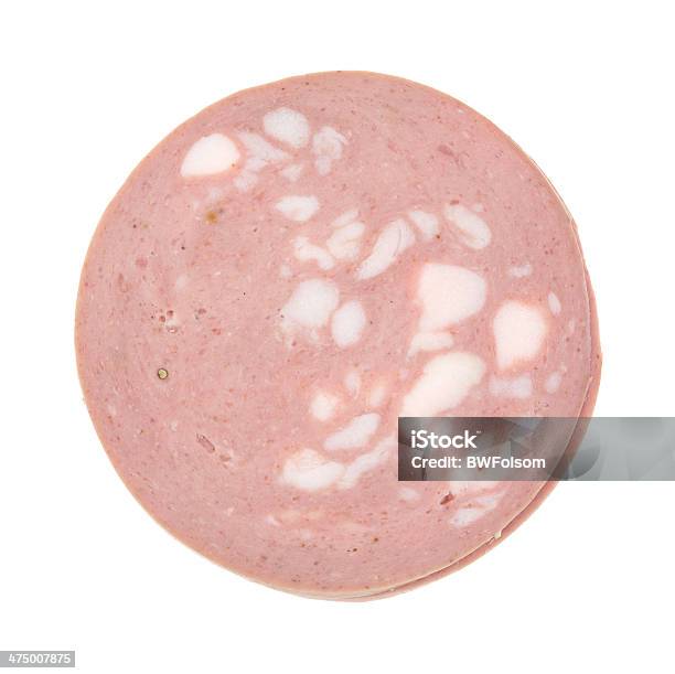 Fatias De Carne Mortadela Lunch - Fotografias de stock e mais imagens de Mortadela - Mortadela, Baloney, Figura para recortar