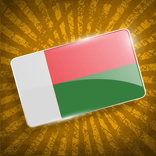 istock Flag of Madagascar with old texture. 475008700
