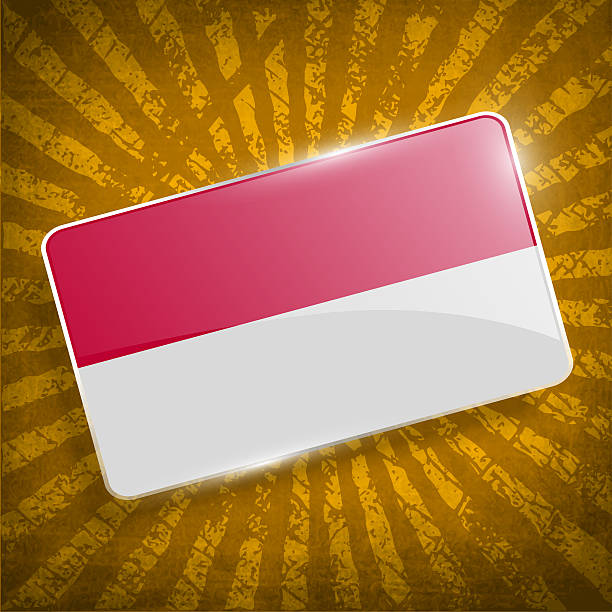 istock Flag of Indonesia with old texture. 475008918