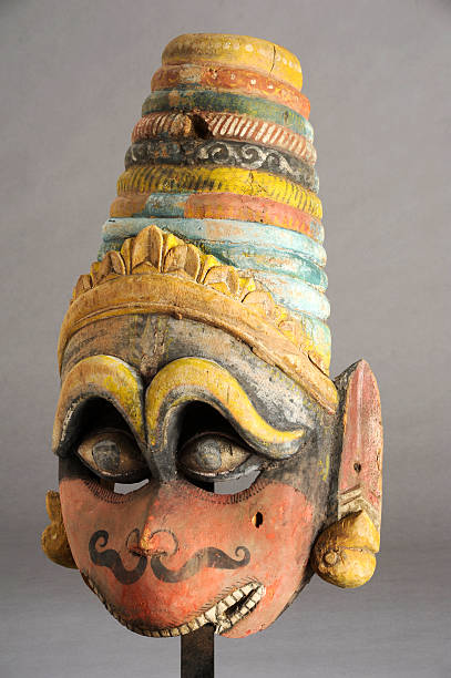 istock Indian wooden statue 475010122