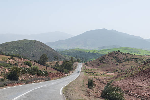 istock Road among the mountain from Marrakesh to Quarzazate 475010540
