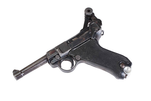 istock Luger P08 Parabellum handgun isolated 475010840