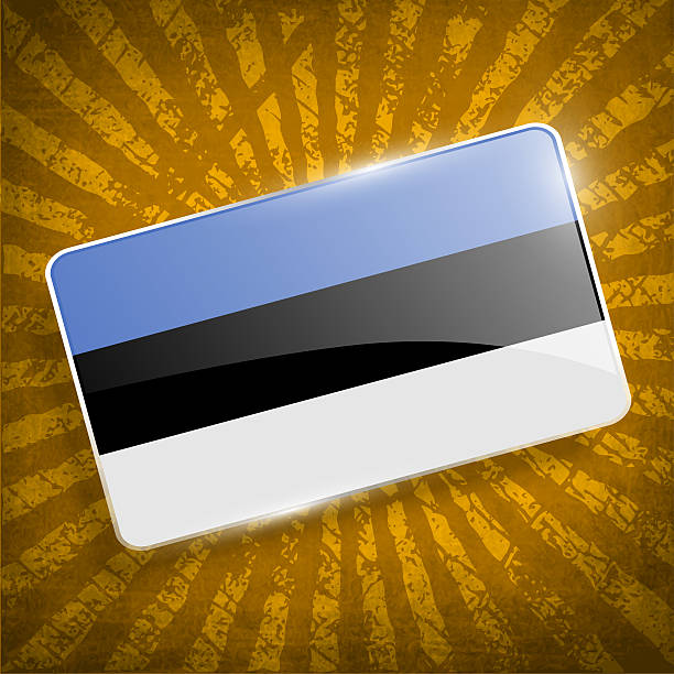 istock Flag of Estonia with old texture. 475015112