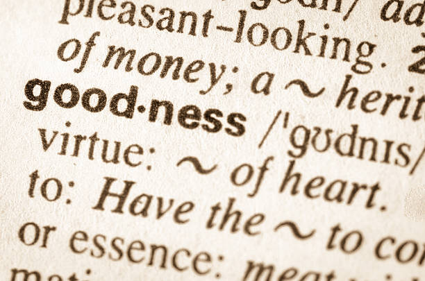 istock Dictionary definition of word goodness 475025006