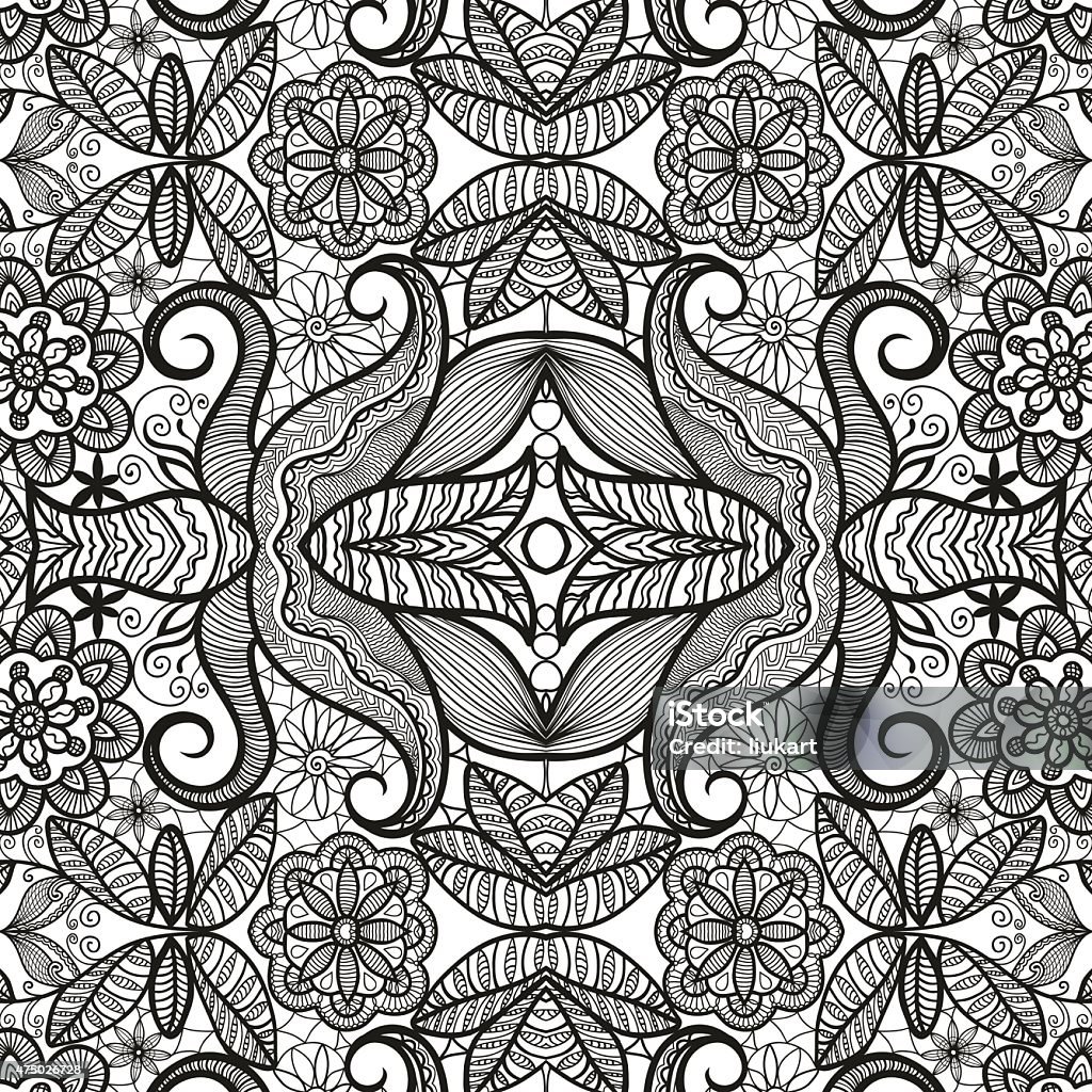 Black and white seamless pattern tribal ethnic ornament. Vector geometric Black and white seamless pattern tribal ethnic ornament. Vector geometric background 2015 stock vector