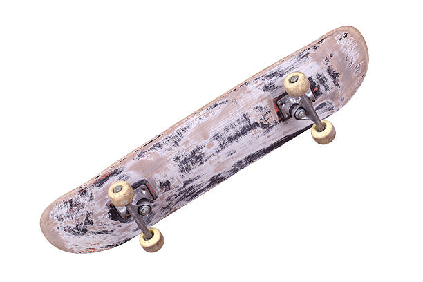 istock old used wooden skateboard 475027225