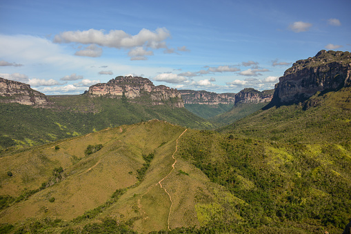 Chapada Diamantina, Brazil - December 28, 2014: Paty Valley