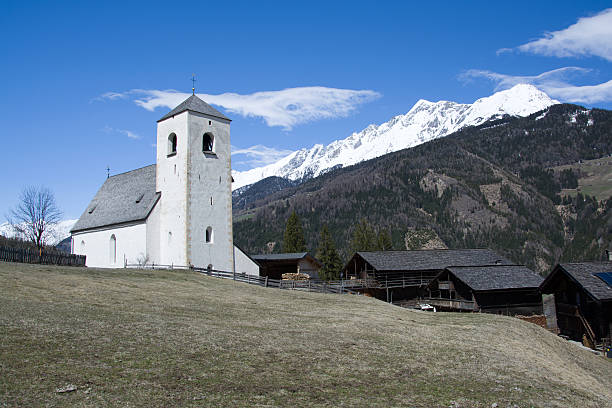 istock Romanesque Church St. Nikolaus, Matrei, Austria 475043854