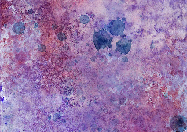 istock Lavender and blue speckled background on paper 475044902