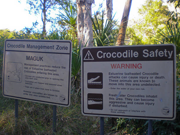 istock Warning Sign in the Australian Outback 475045442