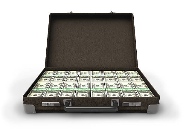 istock Briefcase full of money 475049664