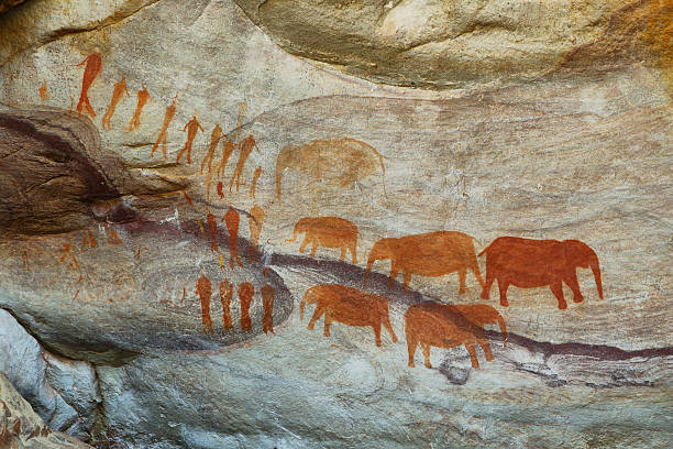istock Bushman cave paintings in Cederberg 475049778