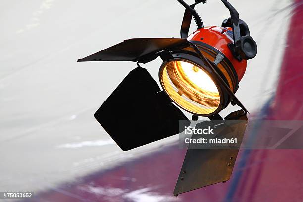 Stage Light Stock Photo - Download Image Now - 2015, Electric Lamp, Electric Light