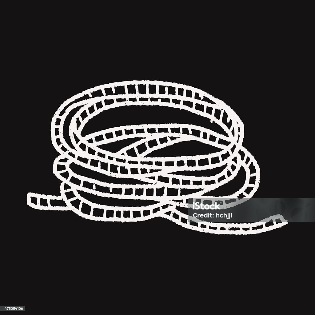 Doodling Rope Rope Doodle Stock Illustration - Download Image Now - 2015, Backgrounds ...