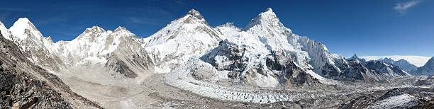 istock mount Everest, Lhotse and nuptse from Pumo Ri base camp 475056488