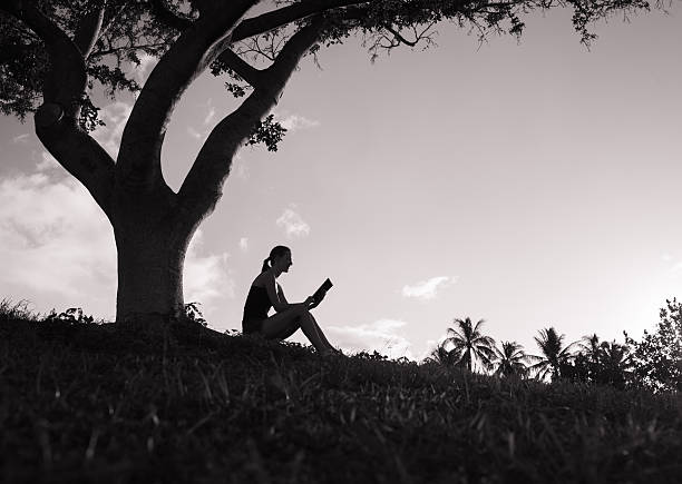 istock Woman reading in the park 475057028