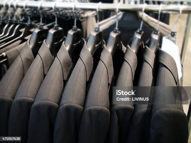 Mens Shirts And Suits Stock Photo - Download Image Now - 2015, Beauty, Boutique