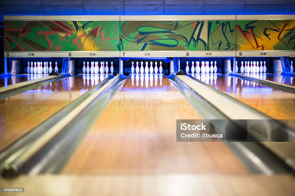 Bowling alley Bowling Alley Stock Photo