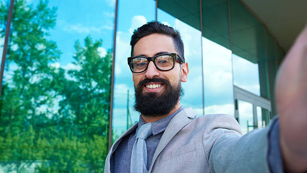 istock Selfie of handsome guy 475060922