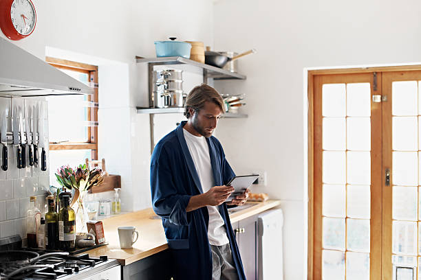 istock My morning routine always includes coffee and my news sites 475061316