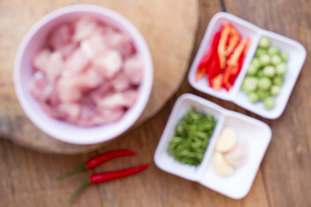 istock pork and ingredient for cooking 475069892
