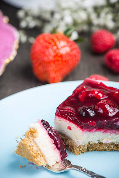 istock Homemade summer berries fruit cheesecake 475072130