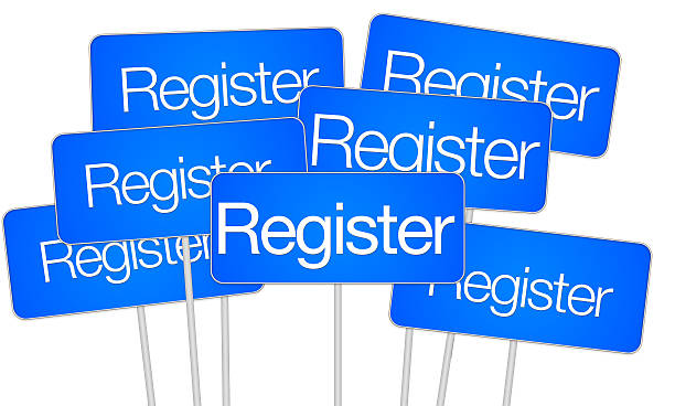 istock Register for social media buttons 475078041
