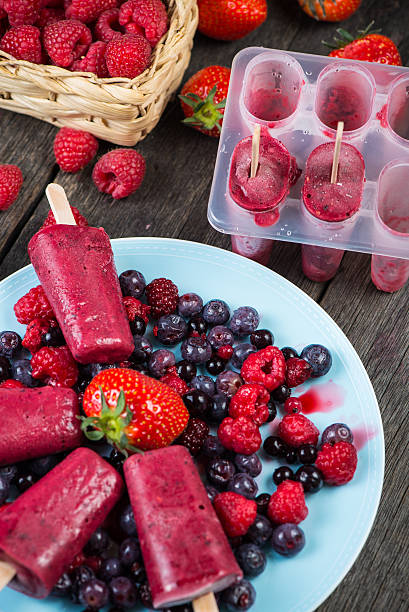 istock Homemade organic summer fruit ice cream 475078288