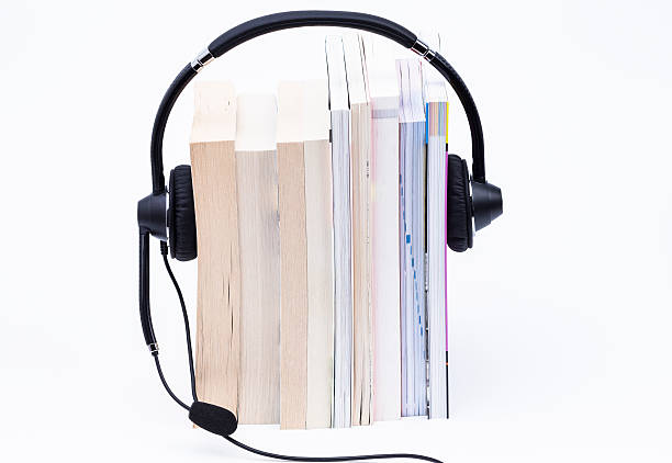 istock Books and headphone 475080010