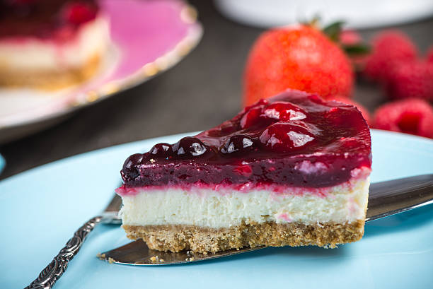 istock Homemade summer berries fruit cheesecake 475082700