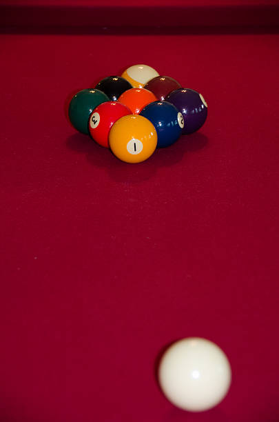 istock Nine Ball Setup With The Cue Ball 475084006