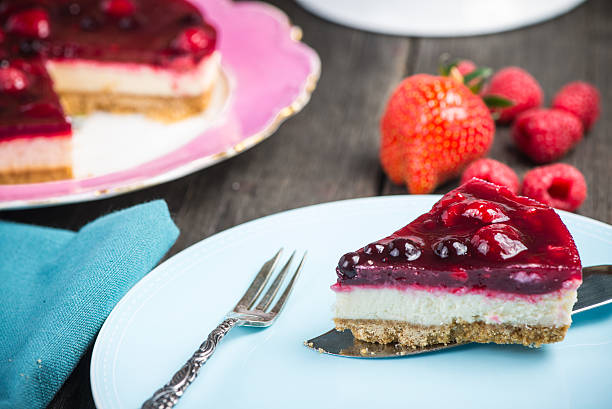 istock Homemade summer berries fruit cheesecake 475086434