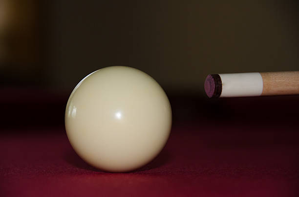 Cue Ball with Cue Stick