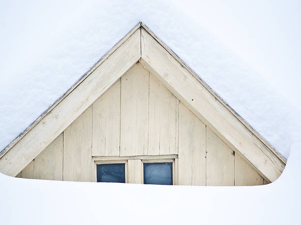 istock roof with snow 475089779