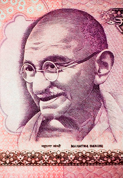 istock Mahatma Gandhi on Currency Note 2 475091354