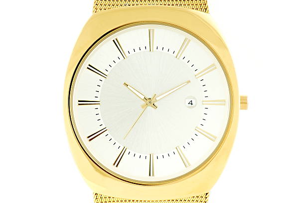 istock Wrist watches in gold color 475091438