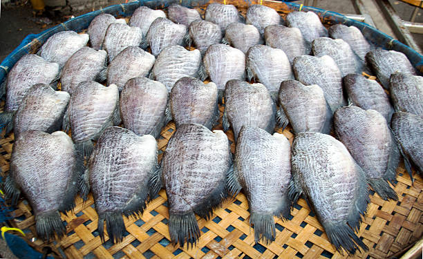 istock close up fish dry on basket outdoor for lightning 475104370